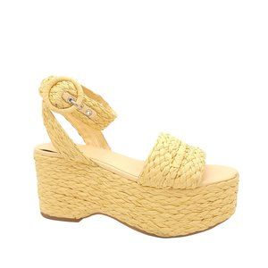 NEW Marc Fisher Platform Sandal Marcell Staw Women's 10 MSRP $170